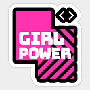 Girl Power Sticker